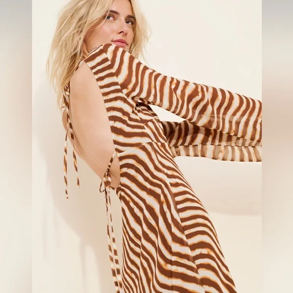 Valentina Long Sleeve Maxi Dress - Like new, only worn once - Picture 3 of 6